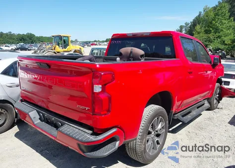 2021 Chevrolet Silverado 1500 4Wd Short Bed Rst из США, поврежденный, VIN 3GCUYEED7MG154371